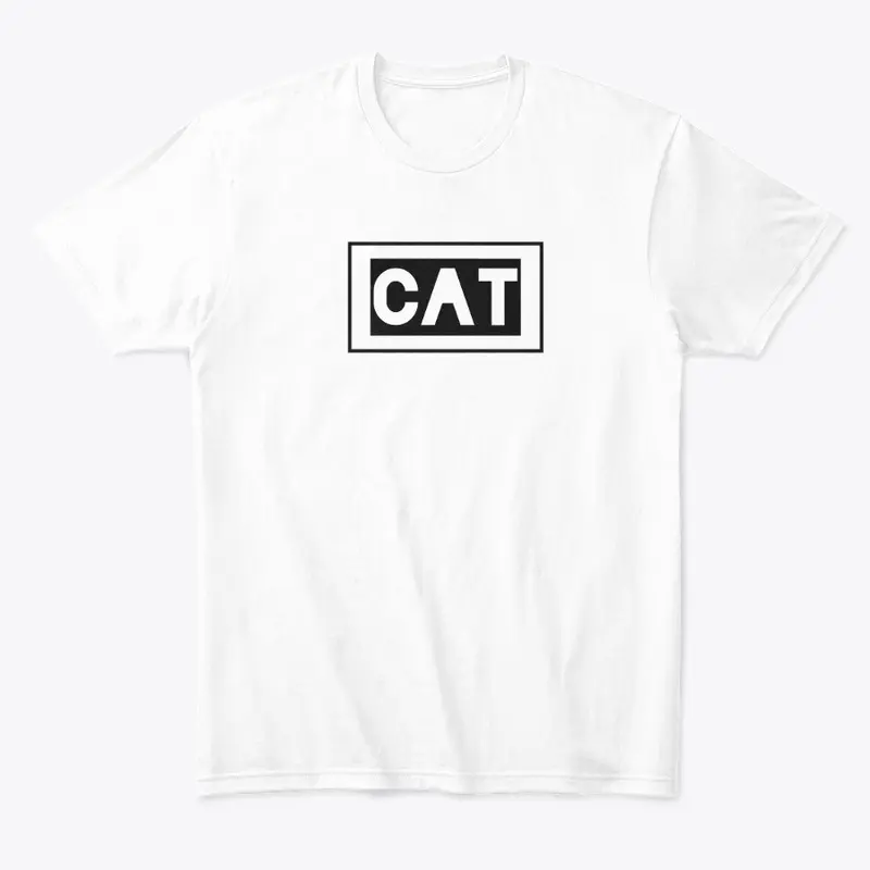 "CAT FAM" Black Logo